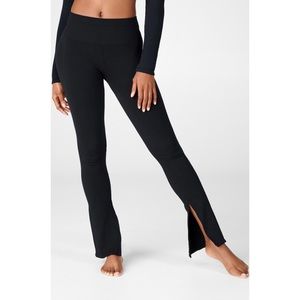 Fabletics High Waisted Seamless Rib Legging size L